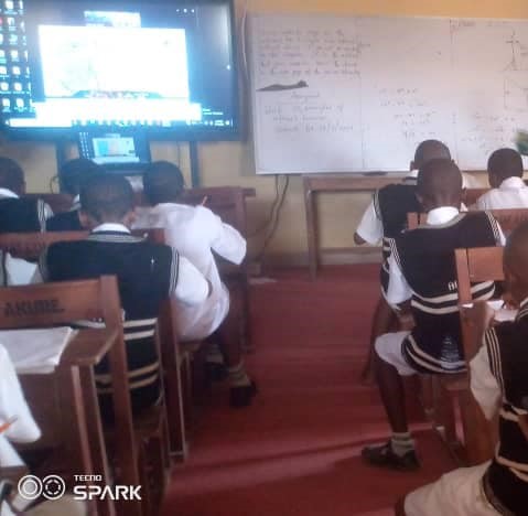 Aquinas College for Boys — students engaged in Picasso art instruction session